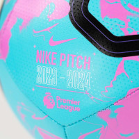 Nike Premier League Pitch Voetbal Maat 5 2023-2024 Lichtblauw Roze Zwart