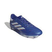 adidas Copa Pure 2.2 Gras Voetbalschoenen (FG) Blauw Wit Rood