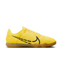 Nike React Gato Zaalvoetbalschoenen (IN) Geel Zwart Lichtbruin
