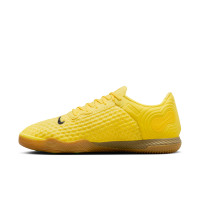 Nike React Gato Zaalvoetbalschoenen (IN) Geel Zwart Lichtbruin