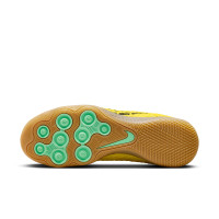 Nike React Gato Zaalvoetbalschoenen (IN) Geel Zwart Lichtbruin
