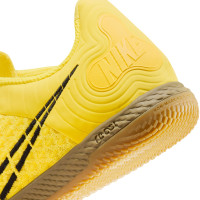 Nike React Gato Zaalvoetbalschoenen (IN) Geel Zwart Lichtbruin