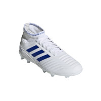 adidas PREDATOR 19.3 FG Voetbalschoenen Kids Wit Blauw