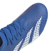 adidas Predator Accuracy.3 Gras Voetbalschoenen (FG) Blauw Lichtblauw Wit