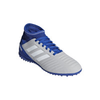 adidas PREDATOR 19.3 TF Voetbalschoenen Kids Grijs Wit Blauw
