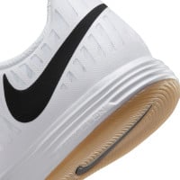 Nike Lunar Gato II Zaalvoetbalschoenen (IN) Wit Zwart Lichtbruin