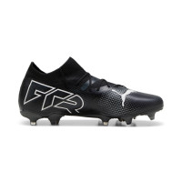 PUMA Future 7 Match Gras / Kunstgras Voetbalschoenen (MG) Zwart Wit Donkergrijs