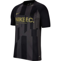 Nike F.C. Voetbalshirt Zwart Grijs