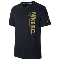 Nike F.C. Shirt Zwart Grijs Grijs