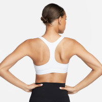 Nike Sportbeha Light Support Swoosh Wit Zwart