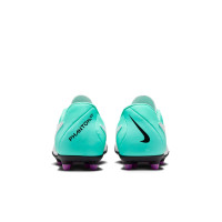 Nike Phantom GX Club Gras / Kunstgras Voetbalschoenen (MG) Kids Turquoise Paars