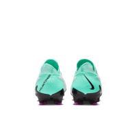 Nike Phantom GX Pro Gras Voetbalschoenen (FG) Turquoise Zwart Paars Wit