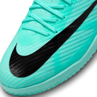 Nike Zoom Mercurial Vapor 15 Academy Zaalvoetbalschoenen (IN) Turquoise Paars Zwart Wit