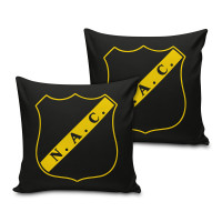 NAC Breda Kussen Zwart Geel