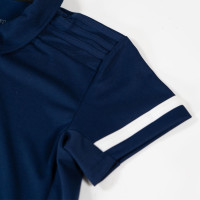adidas T19 Polo Dames Donkerblauw Wit