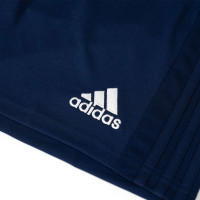 adidas T19 Trainingsbroekje Donkerblauw Wit