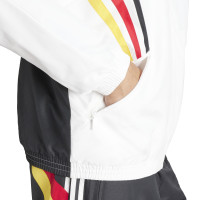 adidas Duitsland Woven Trainingsjack 1996 Wit Zwart