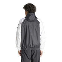 adidas Duitsland DNA Windbreaker 2024-2026 Zwart Wit