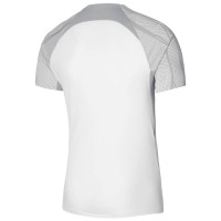 Nike Strike 23 Trainingsshirt Wit Grijs Zwart