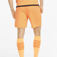 PUMA TeamLIGA Voetbalbroekje Oranje Zwart