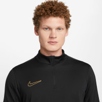 Nike Academy Trainingstrui 1/4-Zip Zwart Goud