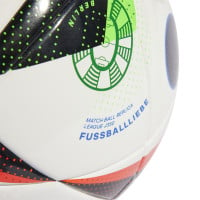 adidas EK 2024 Fussballliebe League Voetbal 350 Gram Kids Wit Zwart Multicolor