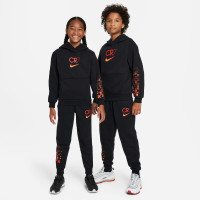 Nike CR7 Club Fleece Jogger Kids Zwart Felrood