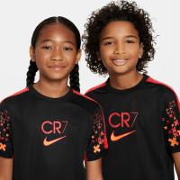 Nike CR7 Academy Trainingsset Kids Zwart Felrood