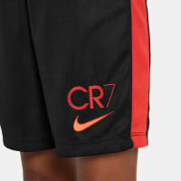 Nike CR7 Academy Trainingsbroekje Kids Zwart Felrood