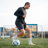 PUMA King Match Gras / Kunstgras Voetbalschoenen (MG) Wit Geel Donkerblauw Zwart