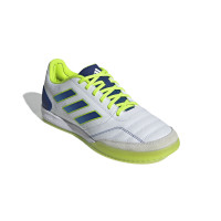 adidas Top Sala Competition Zaalvoetbalschoenen (IN) Wit Blauw Geel