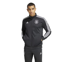 adidas Duitsland DNA Trainingspak Full-Zip 2024-2026 Zwart Wit