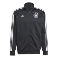 adidas Duitsland DNA Trainingsjack 2024-2026 Zwart Wit