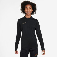 Nike Academy Trainingspak 1/4-Zip Kids Zwart Goud
