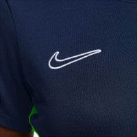 Nike Dri-FIT Academy 23 Trainingsshirt Dames Donkerblauw Geel Wit