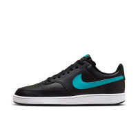 Nike Court Vision Low Sneakers Zwart Blauw Wit