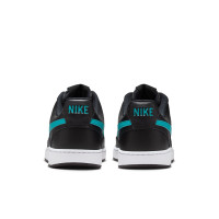 Nike Court Vision Low Sneakers Zwart Turquoise Wit