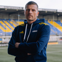 adidas SC Cambuur Hoodie Blauw Geel