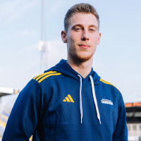 adidas SC Cambuur Hoodie Blauw Geel