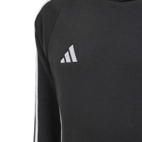 adidas Tiro 24 Sweat Hoodie Kids Zwart Wit