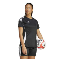 adidas Tiro 24 Trainingsshirt Dames Zwart Wit
