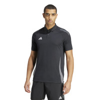 adidas Tiro 24 Competition Polo Zwart Donkergrijs