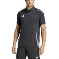 adidas Tiro 24 Competition Polo Zwart Donkergrijs