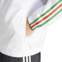adidas Italië DNA Windbreaker 2024-2026 Wit Goud