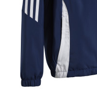 adidas Tiro 24 Windbreaker Kids Donkerblauw Wit
