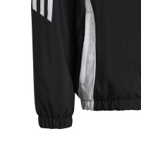 adidas Tiro 24 Windbreaker Kids Black White