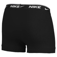 Nike Everyday Cotton Boxershort Trunk 3-Pack Zwart