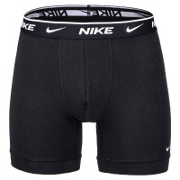 Nike Everyday Cotton Boxershort Brief 3-Pack Zwart Blauw Wit
