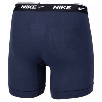 Nike Everyday Cotton Boxershort Brief 3-Pack Zwart Blauw Wit