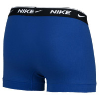 Nike Everyday Cotton Boxershort Trunk 2-Pack Zwart Blauw Wit